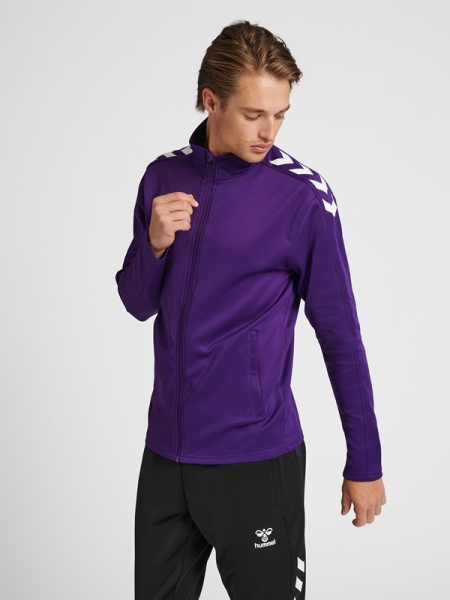 Hummel Core XK Poly Zip Trainingsjacke - Acai